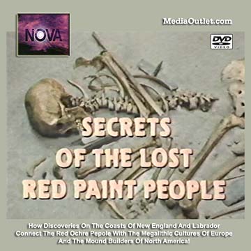 Secrets Of The Lost Red Paint People DVD Nova